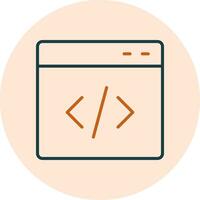 Coding Vector Icon