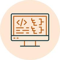 Computer Vector Icon