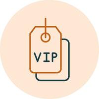 VIP oferta vector icono