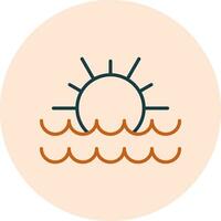 Sun Vector Icon