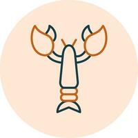 Lobster Vector Icon