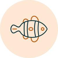 Clown Fish Vector Icon