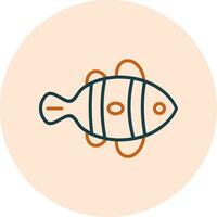 Clown Fish Vector Icon