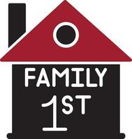 Family First Vector Icon