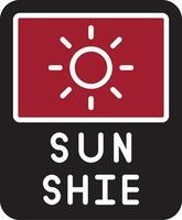 Sunshine Vector Icon