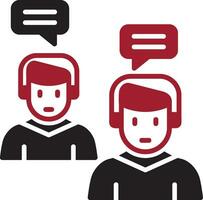 Conversation Vector Icon