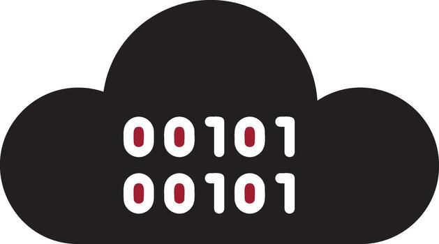 Cloud Coding Vector Icon