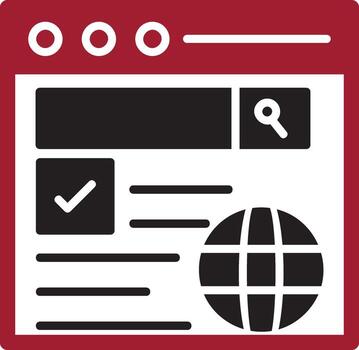 Web Browser Vector Icon