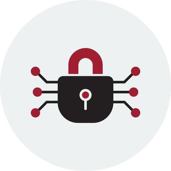 Data Encryption Vector Icon