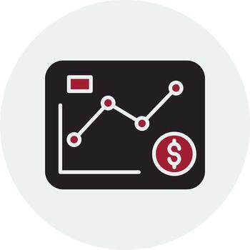 icono de vector de estadísticas