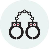 Handcuffs Vector Icon