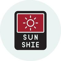 Sunshine Vector Icon