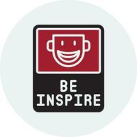 Be Inspired Vector Icon