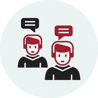 Conversation Vector Icon