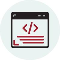 Web Programming Vector Icon