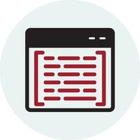 Coding Vector Icon