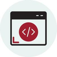 Web Programming Vector Icon