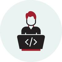 Programmer Vector Icon