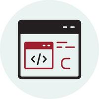 Computer Languages Vector Icon