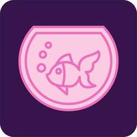 fish bowl Vector Icon