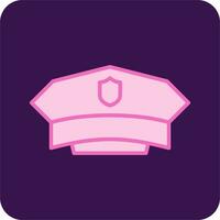 Police Hat Vector Icon