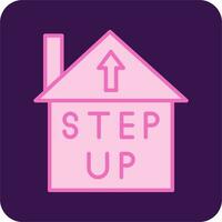 Step Up Vector Icon