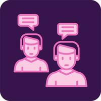 Conversation Vector Icon