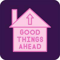 Good Things Ahead Vector Icon