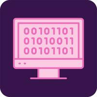 Binary Code Vector Icon