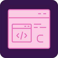 Computer Languages Vector Icon