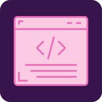 Web Programming Vector Icon