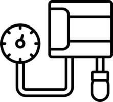 Sphygmomanometer Vector Icon