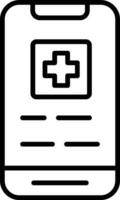 Medical App Vector Icon