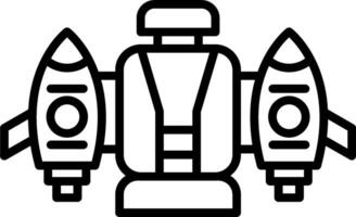 Jet Pack Vector Icon