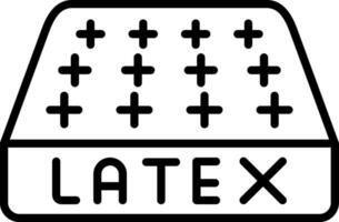 látex vector icono