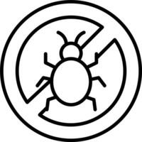 No Bugs Vector Icon