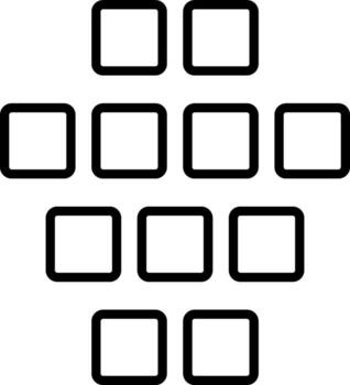 Structured Data Vector Icon