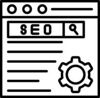 Seo Vector Icon