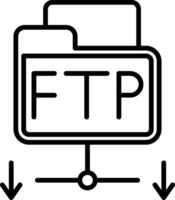 Ftp Vector Icon