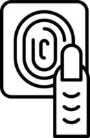 Biometric Vector Icon