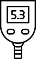 Glucometer Vector Icon