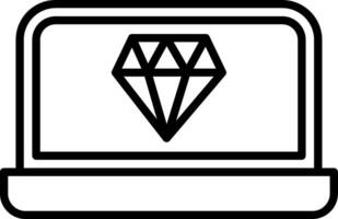 Diamond Vector Icon