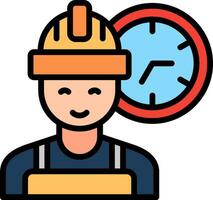 Working Hours Vector Icon