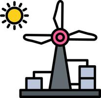 Wind Energy Vector Icon