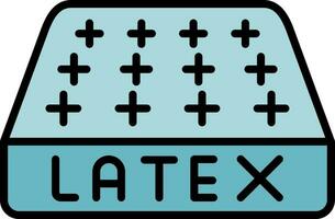 Latex Vector Icon