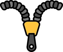 Zipper Vector Icon