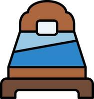 Single Bed Vector Icon