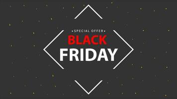 Black Friday Discount Motion Graphic video