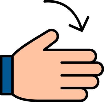 sorpresa desagradable vector icono