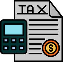 Taxes Vector Icon